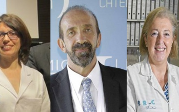 Los doctores Morancho, Moreno y Villar, Premios «A tu salud»