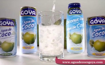 El agua de coco rehidrata naturalmente