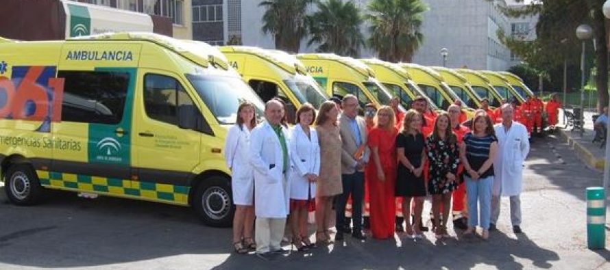 Andalucía invierte 2,3 millones en la renovación de 31 uvis móviles para atender emergencias sanitarias