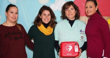 Vinalopó Salud dona un desfibrilador a un Colegio Público de Educación Especial