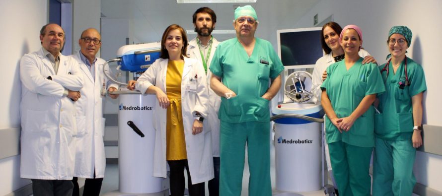 Amplían la cirugía robótica flexible a nuevos servicios en el Hospital Universitario Infanta Cristina