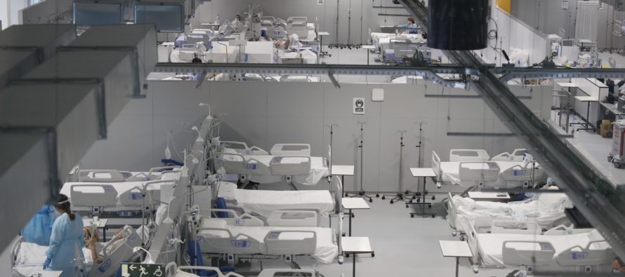 Tercer pabellón del Isabel Zendal con 352 camas de hospitalización