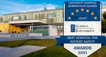 Quirónsalud Madrid recibe el premio a Mejor hospital en seguridad del paciente de los Global Economic Awards