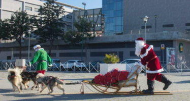 Papá Noel visita a los pacientes de Quirónsalud Málaga