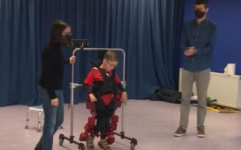 Investigadores españoles crean el primer exoesqueleto infantil del mundo
