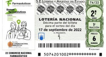El 22 Congreso Nacional Farmacéutico protagoniza el décimo de Lotería Nacional del 17 de septiembre
