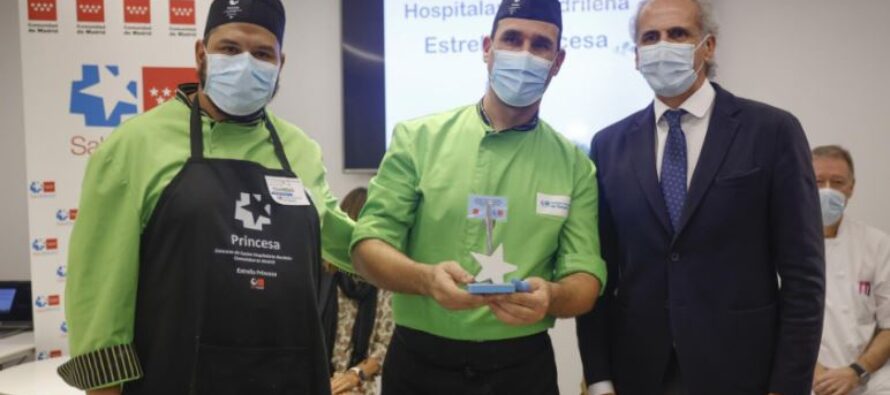 El hospital de Getafe, Estrella Princesa 2022 al mejor menú navideño hospitalario