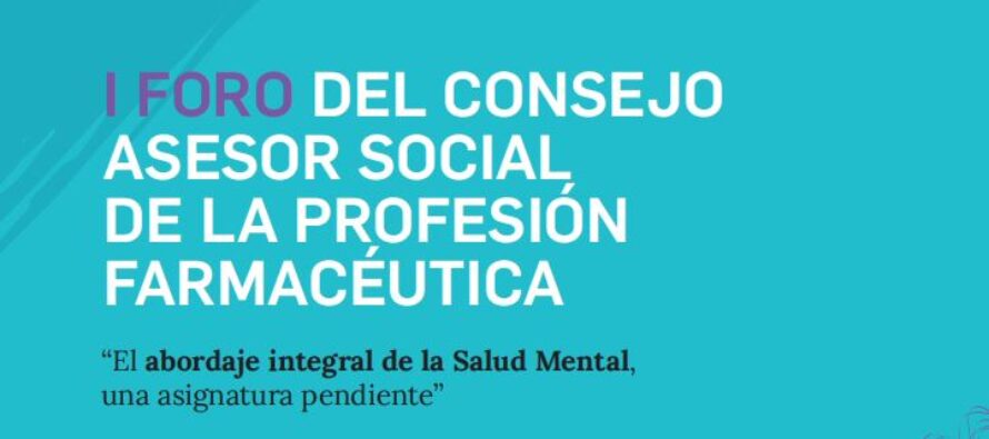 Los farmacéuticos presentan un informe sobre Salud Mental