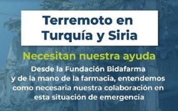 La Fundación Bidafarma lanza una campaña de ayuda humanitaria para los afectados por el terremoto