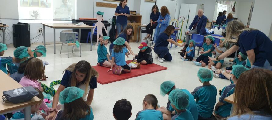 Ribera Hospital de Molina transforma las aulas escolares en quirófanos