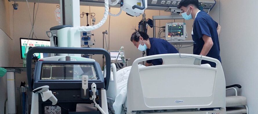 Primer equipo portátil de radiología digital dinámica instalado en Europa en Quirónsalud Madrid