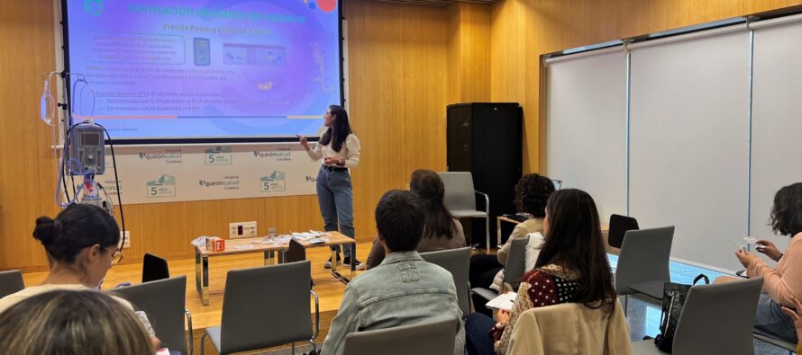 Quirónsalud Córdoba acoge un taller de aerosolterapia y dispositivos de ventilación pediátrica