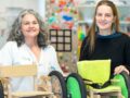 Hospital Parapléjicos de Toledo: Trabaja en la fabricación propia de una silla de ruedas infantil