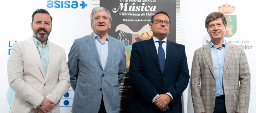El Festival ASISA de Música de Villaviciosa de Odón presenta el programa de su XVIII edición