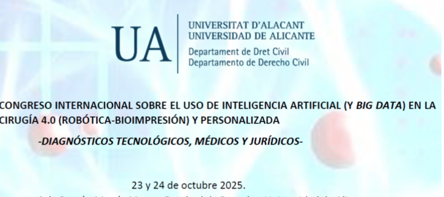 La OMC participa en un congreso sobre el uso de la IA en la cirugía 4.0