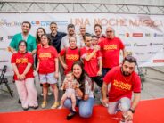 500 pacientes y profesionales del Hospital La Paz celebran el pase de España a la final del Mundial