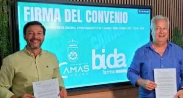 Camas y Bidafarma unen fuerzas para impulsar nuevos proyectos en el municipio